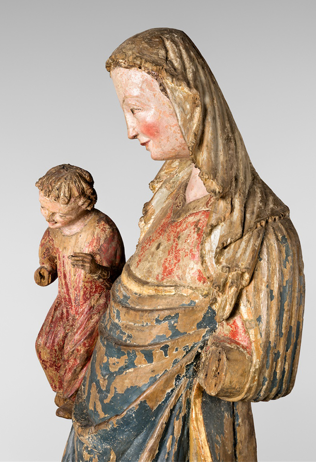 Erlacher Madonna um 1320-1330  Diözesane Sammlung Leni Deinhardstein, Lisa Rastl, Dom Museum Wien