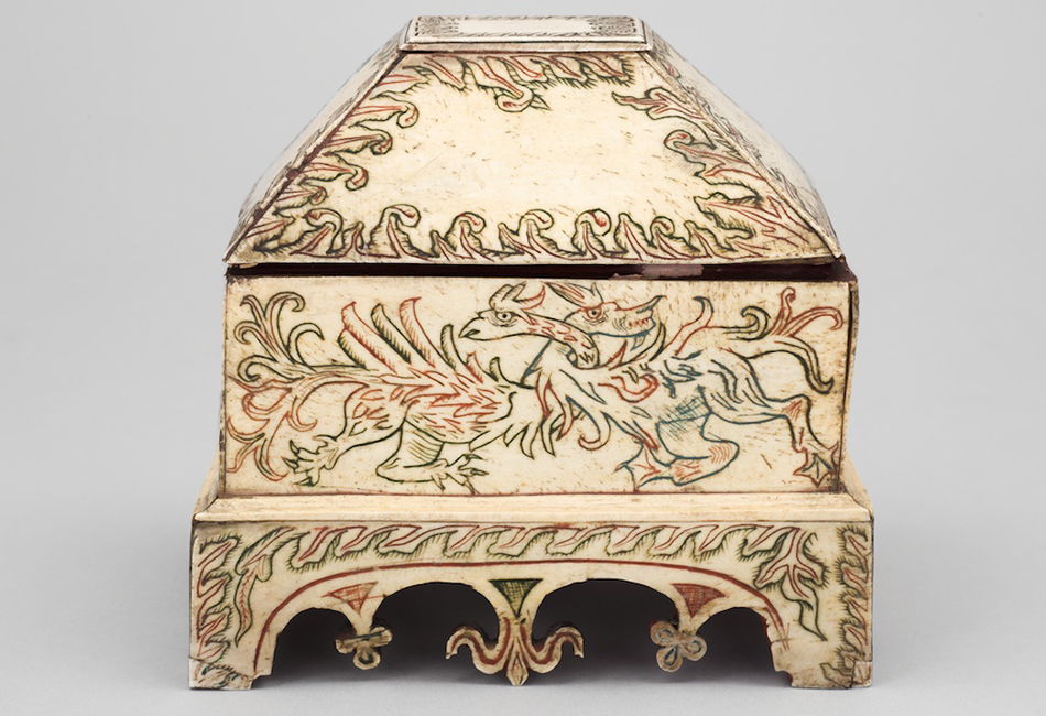 Reliquienkästchen 1. Hälfte 14. Jahrhundert Domschatz St. Stephan Leni Deinhardstein, Lisa Rastl, Dom Museum Wien